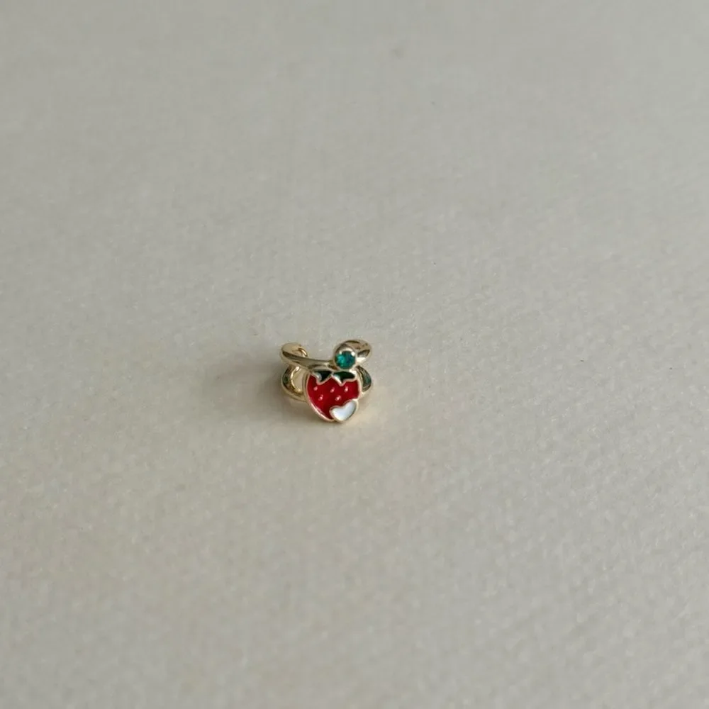 Strawberry Ear Cuff #2463